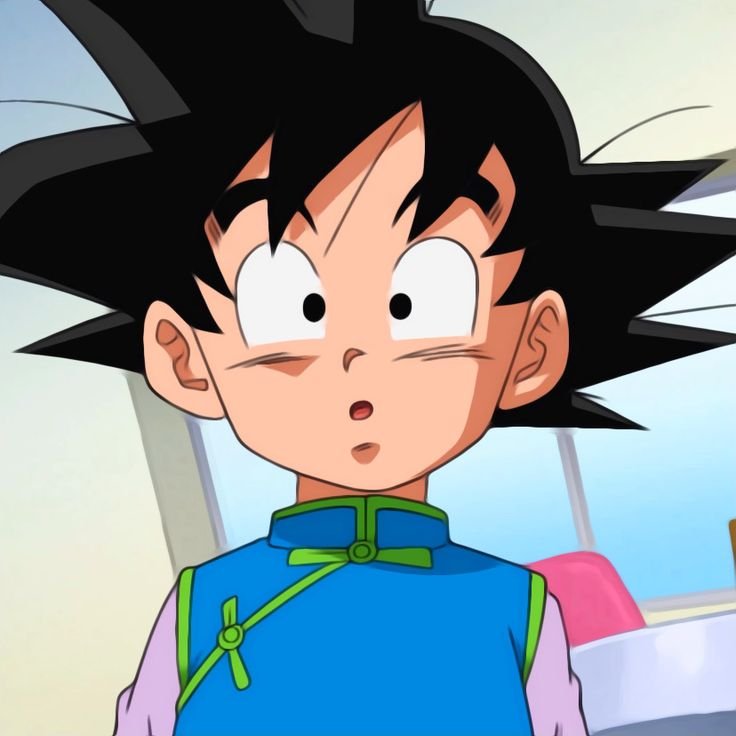 Goten - Half-Saiyan and Goku's youngest son